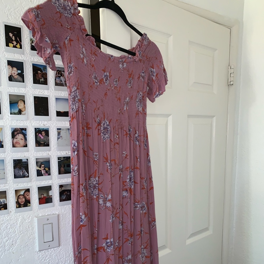 Off the shoulder dress!!